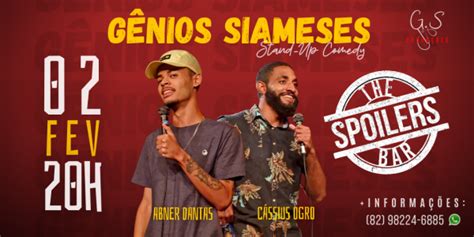 gêmeos siameses stand up